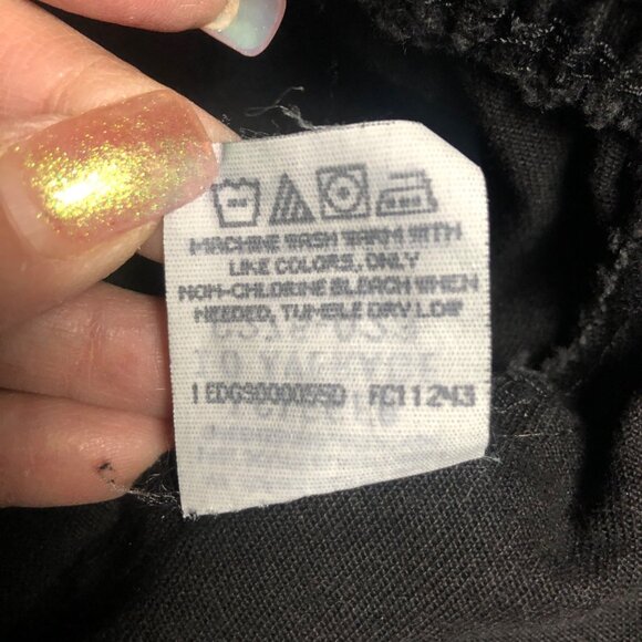 Chic Jeans Womens Size 10 Black Vintage Grannycore Elastic High Waisted NEW - Picture 6 of 7